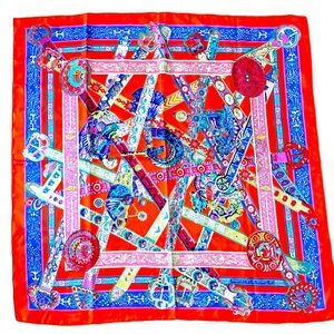 Original HERMES Tuch/Foulard/Scarf "LE SONGE DE LA LICORNE", 2013